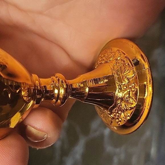 RESERVED FOR DOH! Vintage gold plated Mini altar chalice/goblet - Picture 4 of 5